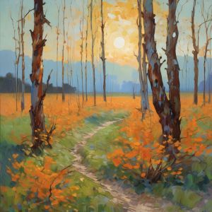 oil painting, hand-painted artwork, oil on canvas