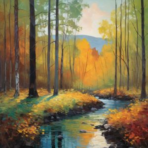 oil painting, hand-painted artwork, oil on canvas