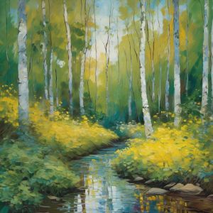 oil painting, hand-painted artwork, oil on canvas