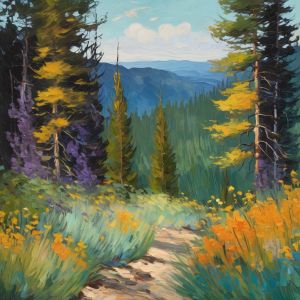 oil painting, hand-painted artwork, oil on canvas