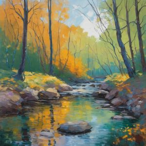 oil painting, hand-painted artwork, oil on canvas