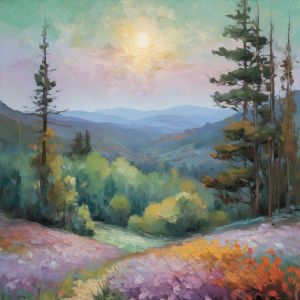 oil painting, hand-painted artwork, oil on canvas