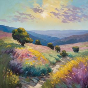 oil painting, hand-painted artwork, oil on canvas