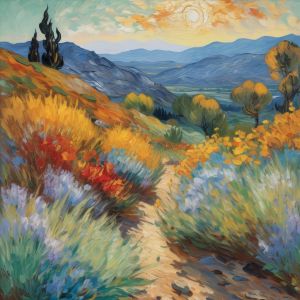 oil painting, hand-painted artwork, oil on canvas