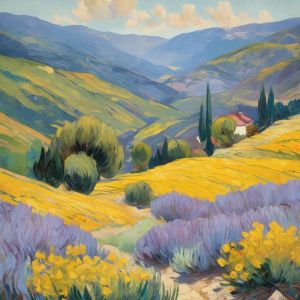 oil painting, hand-painted artwork, oil on canvas