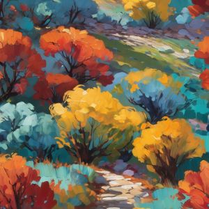 oil painting, hand-painted artwork, oil on canvas