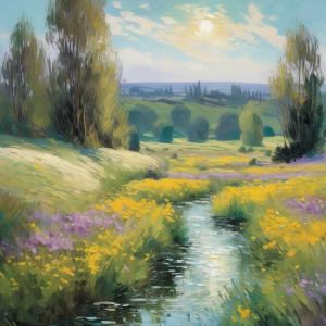 oil painting, hand-painted artwork, oil on canvas