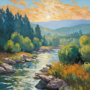 oil painting, hand-painted artwork, oil on canvas