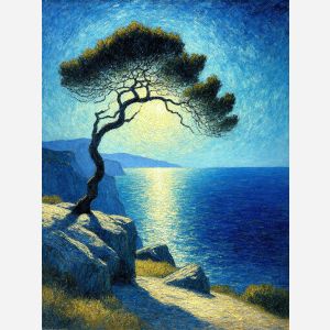 oil painting, hand-painted artwork, oil on canvas