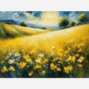 Ocean of Blooming Gold