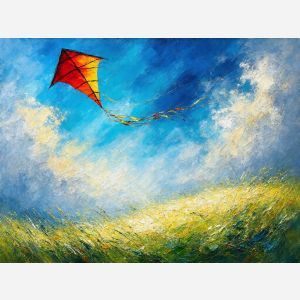 Kite in the Wild Blue