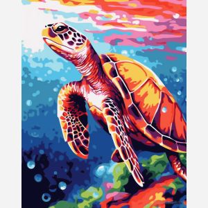 Vibrant turtle haven