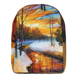 WINTER SUNSET  - Minimalist backpack