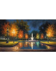 PARK AT NIGHT