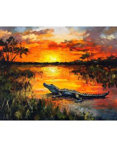 EVERGLADES SUNSET SKY