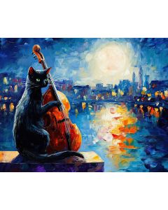 JAZZ CAT'S MIDNIGHT SERENADE