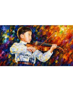custom order painting 20x24 stretched based on AI generated image