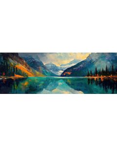 THE TRANQUIL WATERS OF LAKE LOUISE