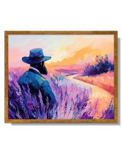 LAVENDER BREEZE - FRAMED