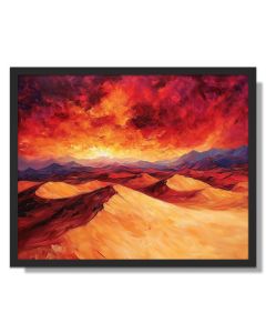 SCARLET MIRAGE - FRAMED