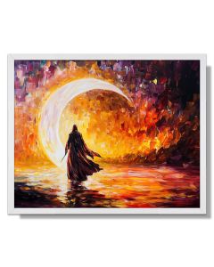 ECLIPSED EMBER - FRAMED