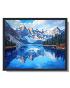 SAPPHIRE MIRROR - FRAMED