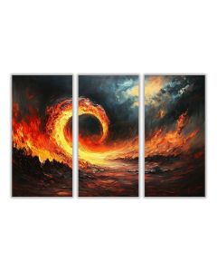 SOLAR WAVES RISING - SET OF 3
