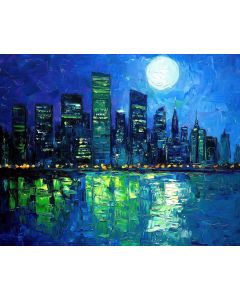 MOONLIT ROOFTOP REFLECTIONS