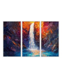 TWILIGHT EMBER CASCADE - SET OF 3