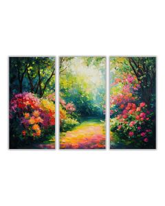 LUMINOUS GARDEN BLISS - SET OF 3