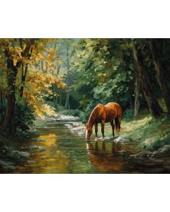 RIVERBANK HORSE DRINK