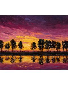 TWILIGHT TREE LINE