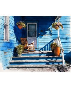 BLUE HOUSE PORCH