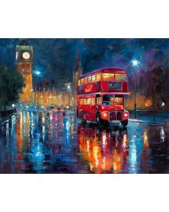 LONDON BUS NIGHT