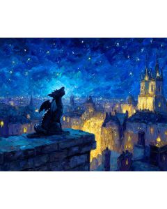 GARGOYLE ROOFTOP WATCH