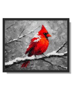 CRIMSON COMPASS - FRAMED
