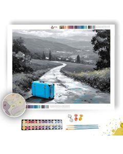 PERIWINKLE PATH - Paint by Numbers Full Kit