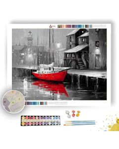 SCARLET SHORE - Paint by Numbers Full Kit