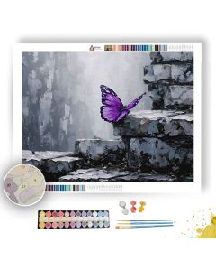 VIOLET VESPER - Paint by Numbers Full Kit