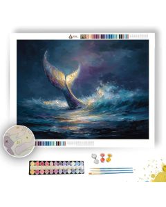 SIRENS GLOW BW - Paint by Numbers Full Kit