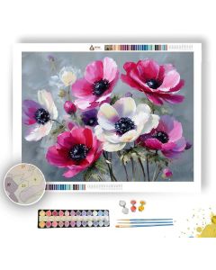 ANEMONE CHARM - Paint by Numbers Full Kit