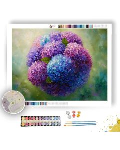 HYDRANGEA HARMONY - Paint by Numbers Full Kit