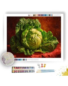 LETTUCE LEAVES - Paint by Numbers Full Kit