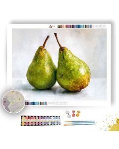 PEAR PERFECTION - Paint by Numbers Full Kit
