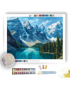 CANADIAN ROCKIES - Paint by Numbers Full Kit