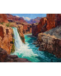 CANYON WATERFALL