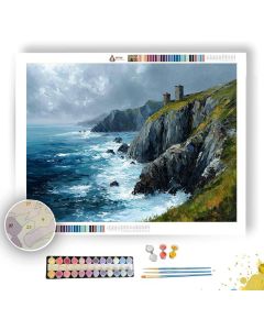IRISH COASTLINE - Paint by Numbers Full Kit