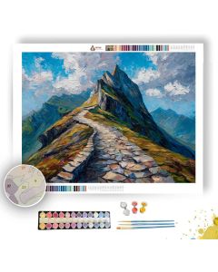 MOUNTAIN PATH - Paint by Numbers Full Kit