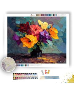 A VASE OF FLOWERS - Paint by Numbers Full Kit