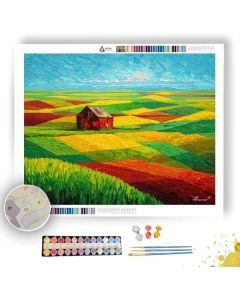 SUMMER IN THE COUNTRYSIDE - Paint by Numbers Full Kit